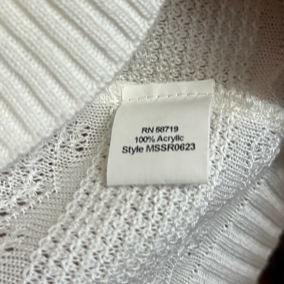 Notations women’s patterned knit long sleeve sweater size XL - Picture 4 of 6